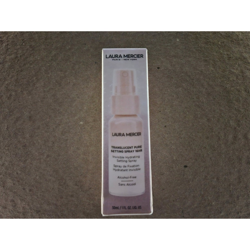 Laura Mercier Translucent Pure Setting Spray 16HR Alcohol-Free 30ml 1oz Travel
